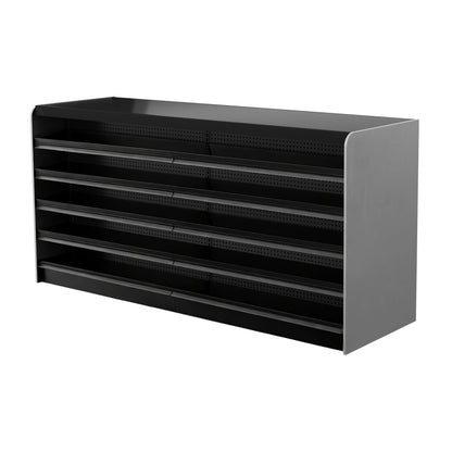 Black Right Way Gondola Check Out System - 24" D x 44" H