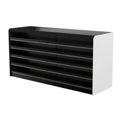 Black Right Way Gondola Check Out System - 24" D x 44" H