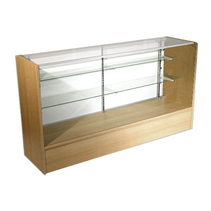 Economy RX Full Vision Glass Pharmacy Showcase