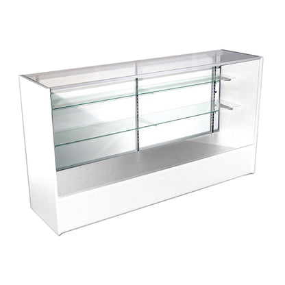 Economy RX Full Vision Glass Pharmacy Showcase