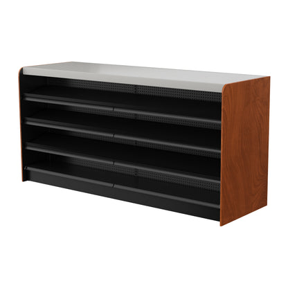 Black Right Way Gondola Check Out System - 24" D x 34" H
