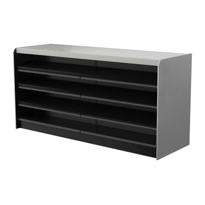 Black Right Way Gondola Check Out System - 24" D x 34" H