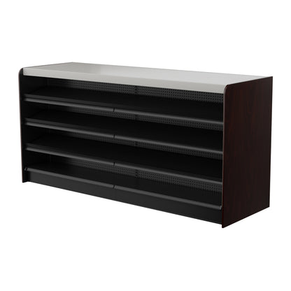 Black Right Way Gondola Check Out System - 24" D x 34" H