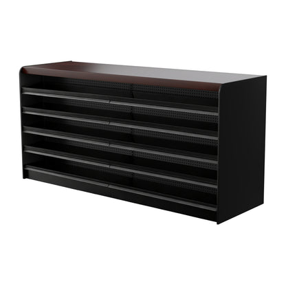 Black Right Way Gondola Check Out System - 24" D x 44" H