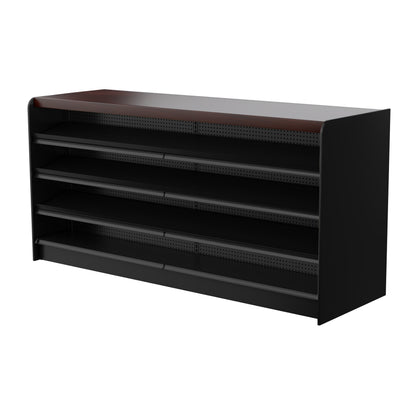 Black Right Way Gondola Check Out System - 24" D x 34" H