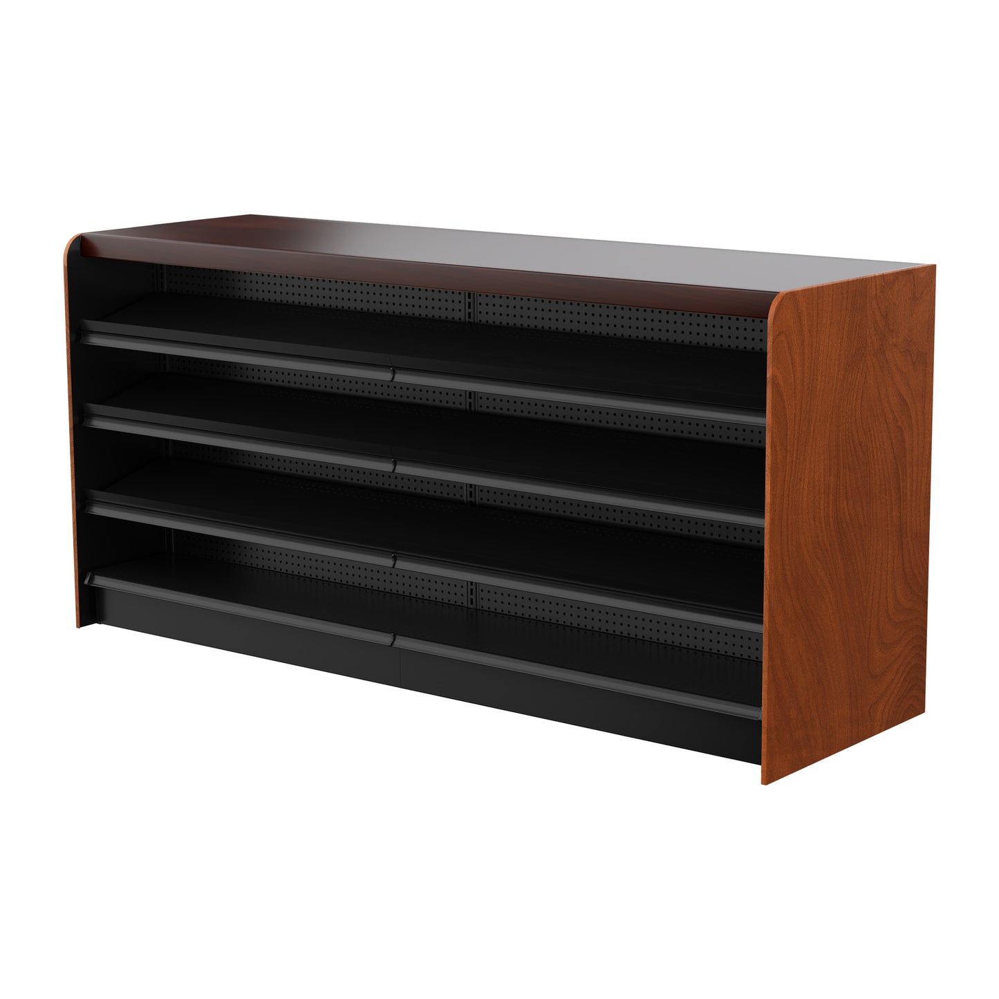 Black Right Way Gondola Check Out System - 24" D x 34" H