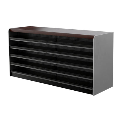 Black Right Way Gondola Check Out System - 24" D x 44" H
