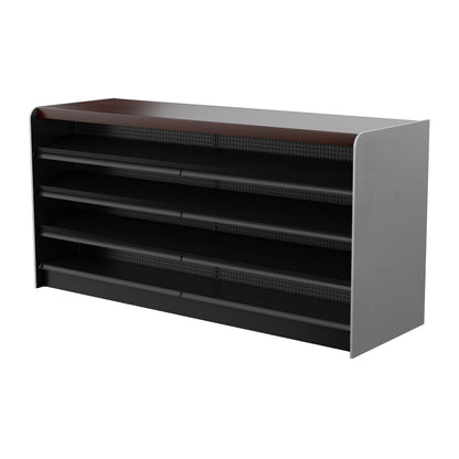 Black Right Way Gondola Check Out System - 24" D x 34" H