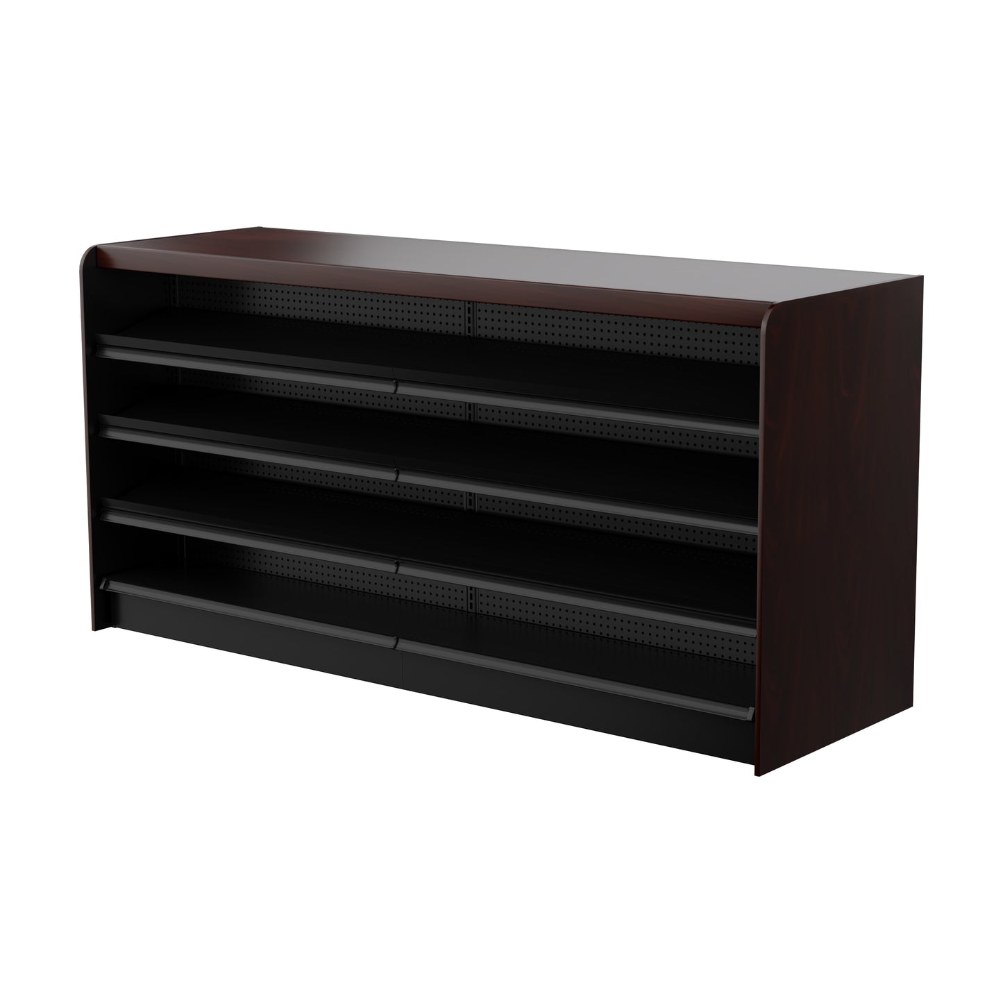 Black Right Way Gondola Check Out System - 24" D x 34" H