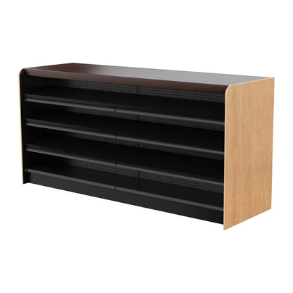 Black Right Way Gondola Check Out System - 24" D x 34" H
