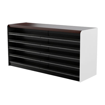Black Right Way Gondola Check Out System - 24" D x 44" H