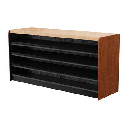 Black Right Way Gondola Check Out System - 24" D x 34" H
