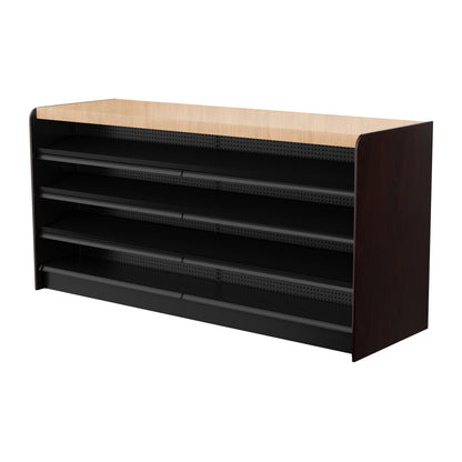 Black Right Way Gondola Check Out System - 24" D x 34" H