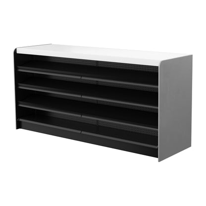 Black Right Way Gondola Check Out System - 24" D x 34" H