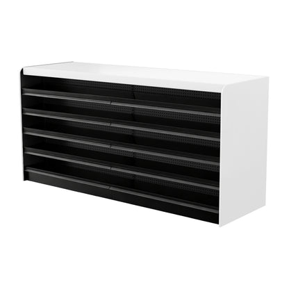 Black Right Way Gondola Check Out System - 24" D x 44" H